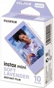 Fotoaparát FUJIFILM Instax Mini Soft Lavender vloží 10 fotografií