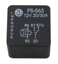 PS-563 relé 12V 20/30A