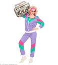 Outfit Fialové Tepláky Disco Kostým 80. 90. Tepláky Kresz Athlete XL