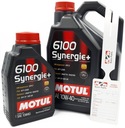 MOTUL SYNERGIE+ 6100 10W40 5L + 1L + PRÍV.