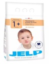 JELP 1+ farebný prací prášok, hypoalergénny, 2,24 kg, 28 praní