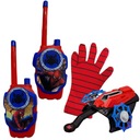 SPIDERMAN 4v1 SÚPRAVA WALKIE TALKIE GLOVE WEB LAUNCHER ARROW SPIDER