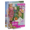 Barbie Dog Sitter Súprava bábiky a psíkov - psíkov