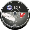 Disk HP BD-R Blu-ray 25 GB 10 ks.