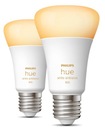 PHILIPS Hue biela A60 E27 LED žiarovka - 800 2bal