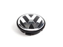 Stredová krytka Emblem Kryt kolesa Zliatinové ráfiky VW OE