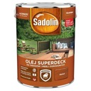 Sadolin Superdeck olej 10L mahagónový 75 drevených palubiek