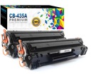 2 XL TONERY pre HP LaserJet P1005 P1006 CB435A 35a