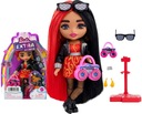 MATTEL BARBIE EXTRA MINIS MÓDNE ŠATY PRE BÁBIKU FLAME + DOPLNKY HKP88