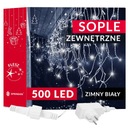 VONKAJŠIE CICISCLES 1000 LED LAMPY IP44 + BLESK BIELA