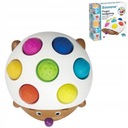 HEDGEHOG POP IT Colorful SENSORY CONTRAST TOY upokojuje 6m+