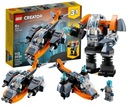 LEGO Creator 3 v 1 31111 Cyberdrone Robot Lietadlo