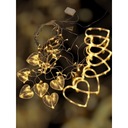 Hearts Lights Curtain Girl 138 LED Christmas