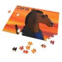 Puzzle + MENO BOJACK HORSEMAN VZORY A4 96 el