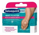 Salvequick Med Wart náplasti Nohy 20 ks