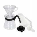 Hario V60 sklenená kanvica Infuser 600 ml + Drip + Filtre 40 ks + Odmerka