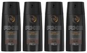 AXE Dark Temptation deodorant 4x150 ml DEO