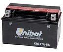 BATÉRIA UNIBAT CBTX7A-BS L+ 6AH 90A 12V