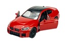 WELLY BMW M2 G87 RED 1:34 NOVÝ KOVOVÝ MODEL 43833