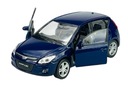 WELLY HYUNDAI i30 BLUE 1:34 NOVÝ KOVOVÝ MODEL 43610