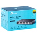 TP-LINK TL-SG108E GIGABITOVÝ SPÍNAČ 1000 MB/s 8 PORTOV