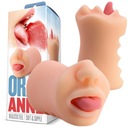 Blush Masturbator - X5 MEN ORAL ANNE - realistický