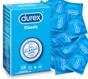 DUREX CLASSIC CONDOMS CLASSIC MOISTURIZE 18 ks