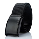 Poľský pánsky opasok Gracio Buckle 2v1 BLACK 120cm