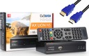 DVB-T2 dekodér TV tuner Opticum Lion NS kábel DVB-C + darčekový HDMI kábel