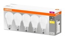 SET 5x E27 LED žiarovka 8,5W = 60W 2700K OSRAM