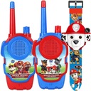 WALKIE TALKIE PAW PATROL WALKWAY + HODINKY