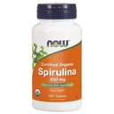 Now Foods Spirulina 500 mg, 100 tabliet.