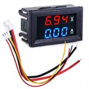 2v1 PANELOVÝ MODUL 100V VOLTMETER + AMMETER