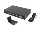 Switch Lanberg RSGE-24P-2GE-2S-250 24xPoE,4xUplink