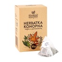 Konopný čaj - Mäta s pomarančom - Kombinat Hemp - 30 g