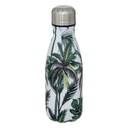 Termooceľová fľaša PARADISE so vzorom palmy, 260 ml, nerez