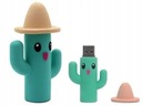 PENDRIVE CACTUS v klobúku FLASH MEMORY 8GB