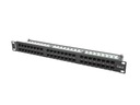 Patch panel Lanberg PPU6-1048-B 48 port 1U kat.6 čierny