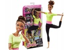 Bábika BARBIE FITNESS mulatka VYROBENÁ NA POHYB