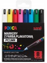 Popisovač UNI POSCA PC-1MR, sada 8 ks