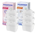 SADA 6 FILTRAČNÝCH NÁPLŇOV AQUAPHOR 3 MAXFOR+ a 3 MAXFOR+ MG B25 DAFI BRITA