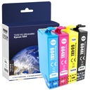 4x sada atramentov pre EPSON 604 XP-2205 3200 XP-4200