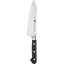 Kompaktný nôž Santoku s drážkami 18 cm Zwilling Pro