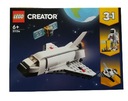 LEGO CREATOR BLOCKS SPACE SHUTTLE 3v1 144 ks