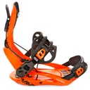 Snowboardové viazanie RAVEN Fastec FT360 Orange L