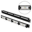 Patchpanel Extralink CAT6 UTP V2 24 portov