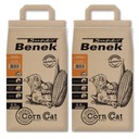 Super Benek Corn Cat Natural 2x14L Corn Gravel 100% biologicky odbúrateľný