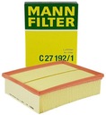 MANN VZDUCHOVÝ FILTER AUDI A4 B6 1.6 1.8T 2.0 2.4