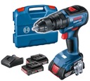 BOSCH SKRUTKOVAČ GSB 18V-50 2x 2,0AH L-Púzdro