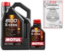 MOTOROVÝ OLEJ MOTUL 8100 X-CESS 5W40 A3/B4 6L